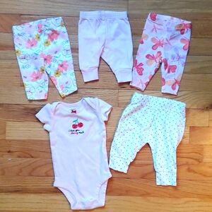 Bundle of NWOT newborn/3M clothing